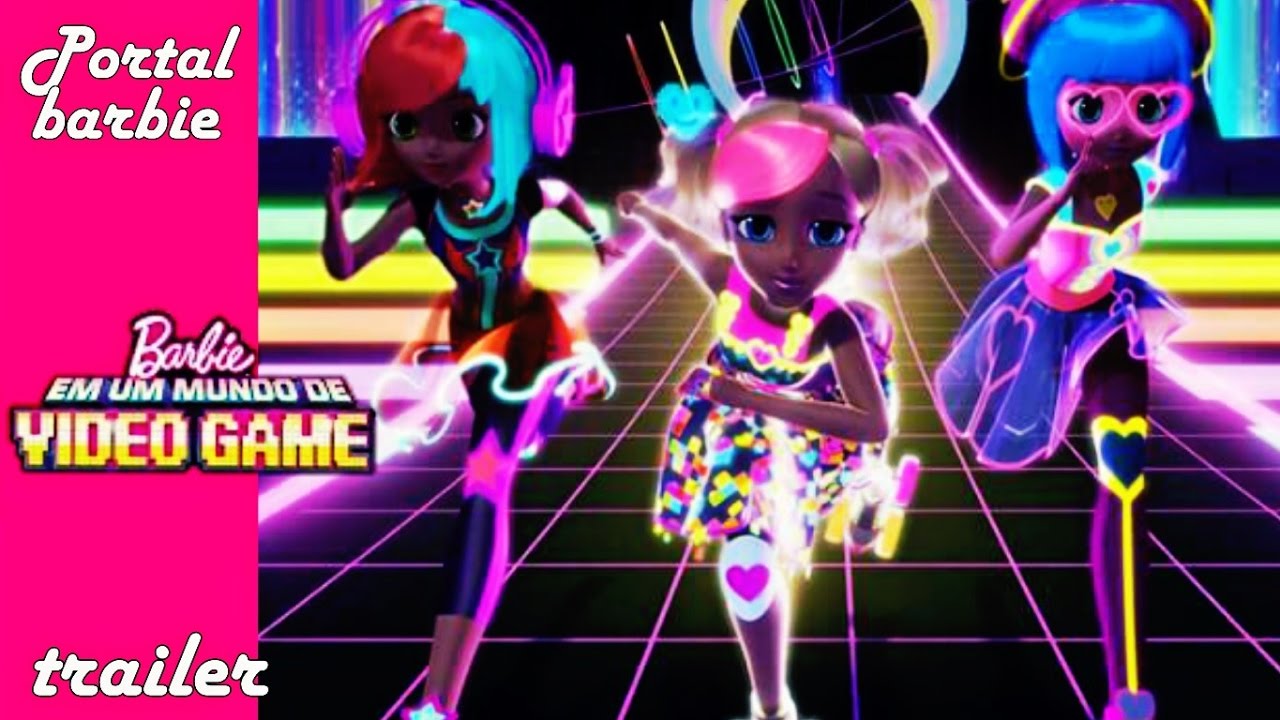 Você pode mudar o jogo  Barbie Em um Mundo de Video Game